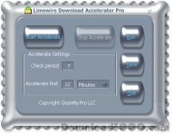 LimeWire Download Accelerator Pro screenshot